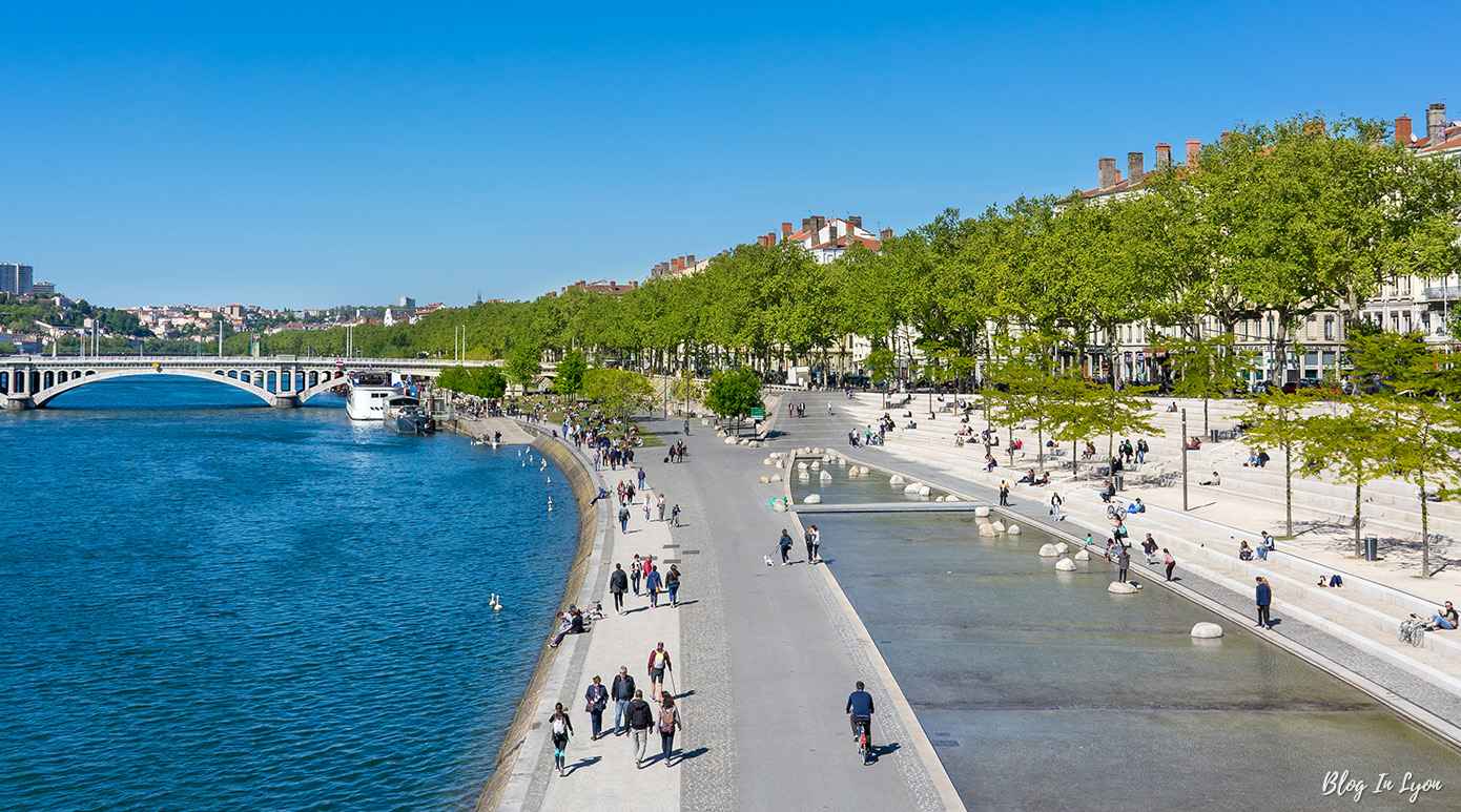 Berges du Rhône à Lyon